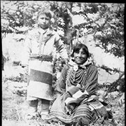 Cover image of Unidentified boy and Annie House